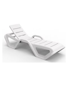 Tumbona resina monoblock 2025 blanca shaf