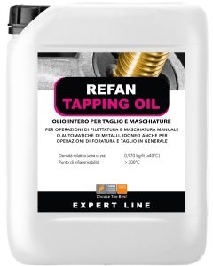 Aceite puro de corte y roscado refan tapping oil 5 kg faren