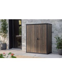 Cobertizo exterior resina vertical shed 170x140x74cm keter