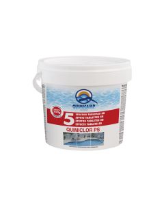 Cloro 5 acciones tableta 250gr 10kg quimicamp