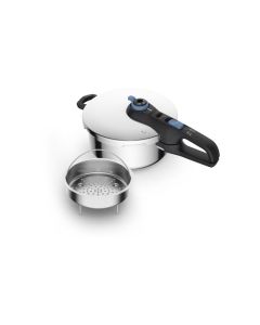 Olla presion super rapida secure trendy 4 l - induccion con cestillo tefal