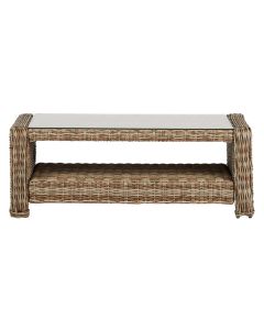Mesa baja ratan natural import