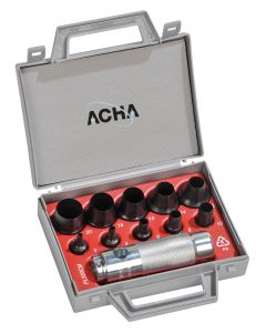 Sacabocados bocas intercambiables estuche ø3 a 20mm acha