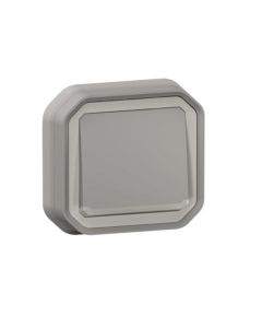 Pulsador luminoso empotrar gris ip55 new plexo legrand