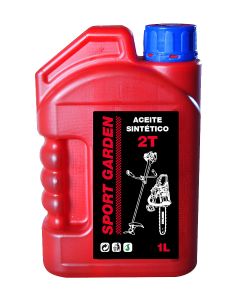 Aceite sintetico motor 2 tiempos 1 l sport garden