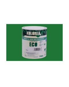 Esmalte al agua eco satinado 750 ml verde primavera kolorea
