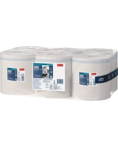 Papel secado extra 160x215mm blanco 6 rollos 2 capas tork