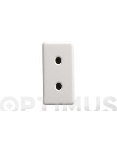 Base enchufe estrecha 2p blanco simon 27