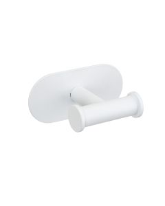 Percha de acero inoxidable turbo-loc® duo serie orea white mat wenko