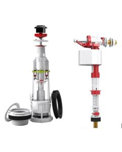 Conjunto descargador tyfon 3g + grifo dual fenyx fominaya