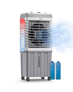 Climatizador evaporativo mecanico 80w 35l symphony