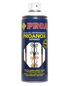 Esmalte antioxidante spray proanox satinado 400 ml blanco