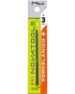 Broca porcelanico 3mm novatools,s.l.