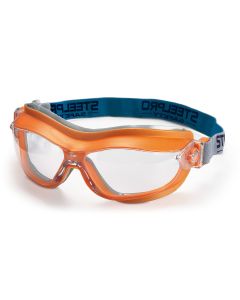 Gafa proteccion x7 incolora/naranja steelpro safety