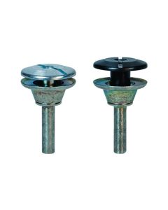 Perno de fijación disco cepillo radial rb-zb 5uds vastago 6mm 3m