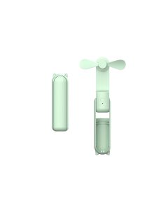 Powerbank con ventilador integrado verde 1200 mah y 3 velocidades ideus