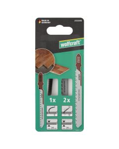 Hoja sierra calar entarimado hcs vastago t 20mm 3pz wolfcraft