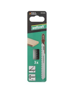 Hoja sierra calar contrachapado corte fino hcs vastago t 50mm 3pz wolfcraft