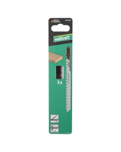 Hoja sierra calar corte fino hcs vastago t 50mm 3pz wolfcraft