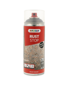 Pintura antioxidante spray rust stop forja 400 ml ral 702 alumino medio duplicolor