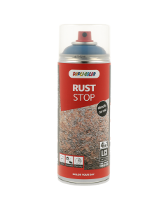Pintura antioxidante spray rust stop satinado 400 ml ral 5010 azul genciana duplicolor