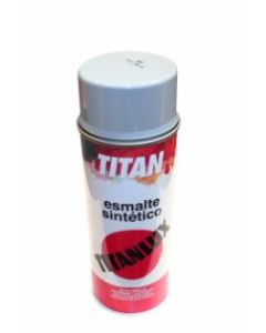 Esmalte sintetico brillante 400 ml spray gris titan      23414