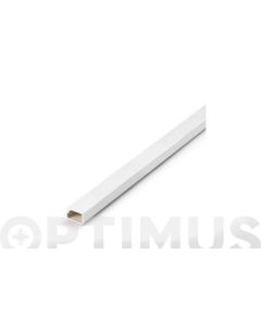 Canaleta electricidad instalacion adhesiva 16x10mm inofix blanco 2407-2g