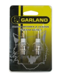 Bujia motosierra 2 tiempos 2 pz garland 7101000100