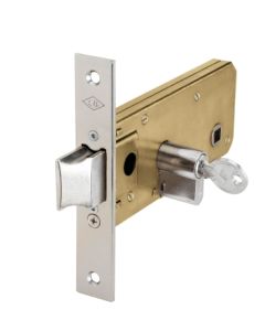 Cerradura metalica embutir 24x68mm niquel 1991/70/0 cvl