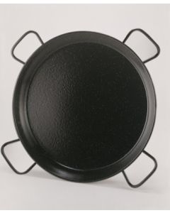 Paellera 50 raciones 4 asas 090cm hierro esmaltado la ideal 20290