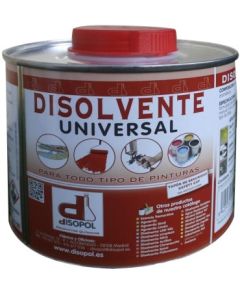 Disolvente universal envase metalico 500 ml nitro disopol