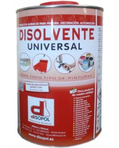Disolvente universal envase metalico 1 lt nitro disopol
