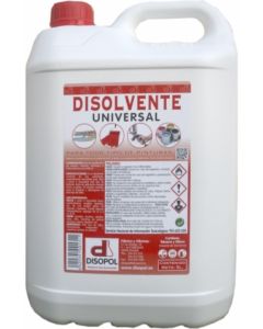 Disolvente universal envase plastico 5 lt nitro disopol