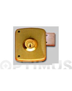 Cerradura sobreponer solo palanca derecha solo llave 80x42mm hierro esmaltado 5124ahe08d lince 5124ahe08d