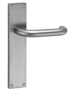 Manivela puerta 30400-inox placa larga acero inox 30400 clovan