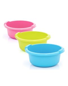 Barreño agua redondo 40x20cm 30 lt plastico surtidos tes 6530l