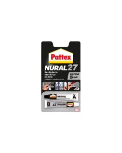 Soldadura reparadora metalica en frio rapido 22 ml nural-27 pattex