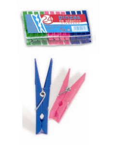 Pinza tender ropa pl tarres 24 pz