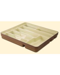 Portacubierto cocina 7 compartimentos 355x330x50mm madera surtido denox 11220