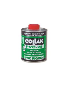 Adhesivo pvc-25 presion tapon pincel 1000 ml collak