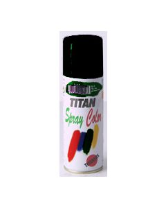 Esmalte laca satinado 200 ml spray negro titan      33312