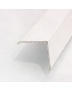 Esquinero paredes adhesivo 28x28cm-2mt aluminio blanco dicar