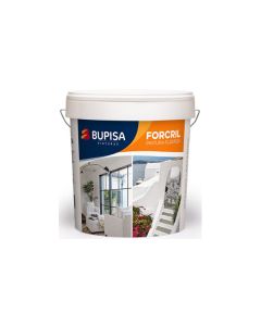 Pintura plastica mate exterior 10 lt 10 lt blanco forcril bupisa xxx34145