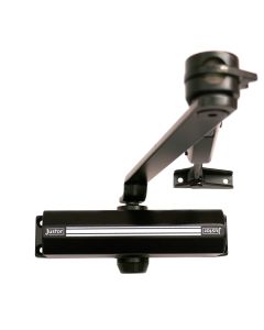 Cierrapuertas brazo retenedor negro 1332 justor