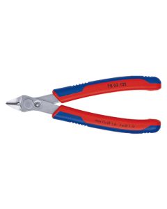 Alicate corte diagonal electronica mango bicomponente 125mm knipex 78 03 125