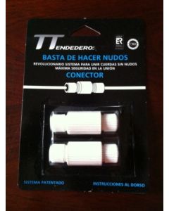 Conector cuerdas sin nudos tendederos y tiradores