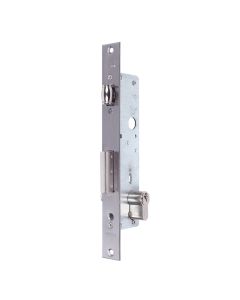 Cerradura metalica embutir rodillo y palanca deslizante 22x25mm inox 221625ai te