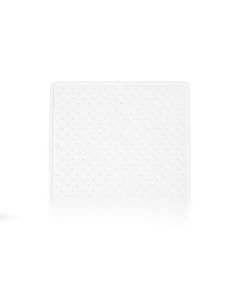 Alfombra baño antideslizante ducha 54x54cm blanco donaplus 835