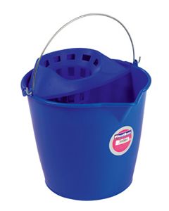 Cubo agua con escurridor redondo asa metal 13 lt plastico tes 9213l