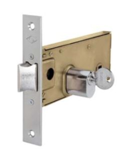 Cerradura metalica embutir puertas de zocalo 24x57mm niquel 1981/60/0 cvl